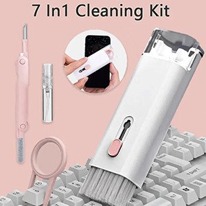 Keyboard Cleaning Tool Portable Multifunctional Cleaning brush Tool Electronics 7 in 1 Earbud keyboard laptop Cleaning Pen cleaner Kit